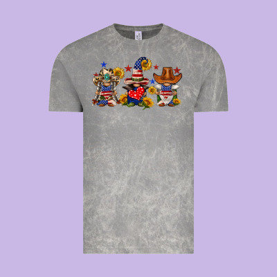 American Gnomes Vintage Tee Designed By Fadigitalartstudio