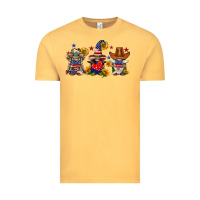 Vintage Mustard american gnomes Vintage Tee - FaDigitalArtStudio