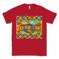 Red Thankful Pumpkins Classic Tee - Artiststas