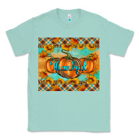 Seafoam Thankful Pumpkins Classic Tee - Artiststas