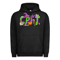 Pigment Black Halloween CPHT Pharmacy Technician Urban Hoodie - texasbilliewilder