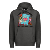 Charcoal Heather i don t watch porn i read it like a fucking lady Premium Hoodie - Artiststas