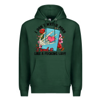 Sports Green i don t watch porn i read it like a fucking lady Premium Hoodie - Artiststas