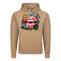 Race Lips Vintage Hoodie | Teevron