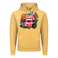 Vintage Mustard race lips Vintage Hoodie - Zillion Design Studio