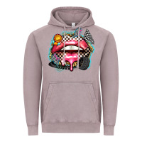 Vintage Zinc race lips Vintage Hoodie - Zillion Design Studio