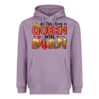 Lavender on this day a queen was born Heavyweight Hoodie - NancyCooperArtShop