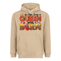 Mushroom on this day a queen was born Heavyweight Hoodie - NancyCooperArtShop