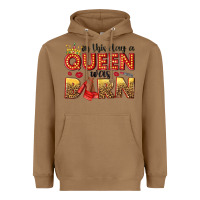 Toasted Coconut on this day a queen was born Heavyweight Hoodie - NancyCooperArtShop