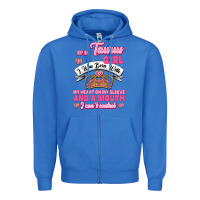 True Royal as a taurus girl zodiac girls Zipper Hoodie - Jasminsmagicworld