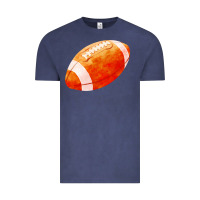 Vintage Denim american football  pigskin  gridiron football Vintage Tee - FaDigitalArtStudio