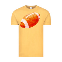 Vintage Mustard american football  pigskin  gridiron football Vintage Tee - FaDigitalArtStudio