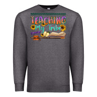Charcoal Heather teaching my tribe Premium Sweatshirt - NancyCooperArtShop