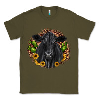 Army Green black angus cactus sunflower Classic Tee - JahusDesignShop