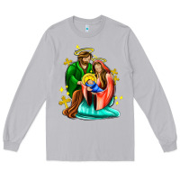Moon Dust oh holy night  with cross ado Long Sleeve Tee - AdoDesignShop