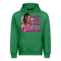 Emerald i fought for my life and i won afro woman Urban Hoodie - NancyCooperArtShop