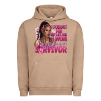 Pigment Burro i fought for my life and i won afro woman Urban Hoodie - NancyCooperArtShop