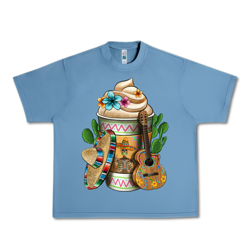 Mexican Hot Coffee Cup Urban Heavy Tee by FaDigitalArtStudio | Teevron