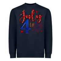 Navy 4th of July Heavyweight Sweatshirt - Neo Western