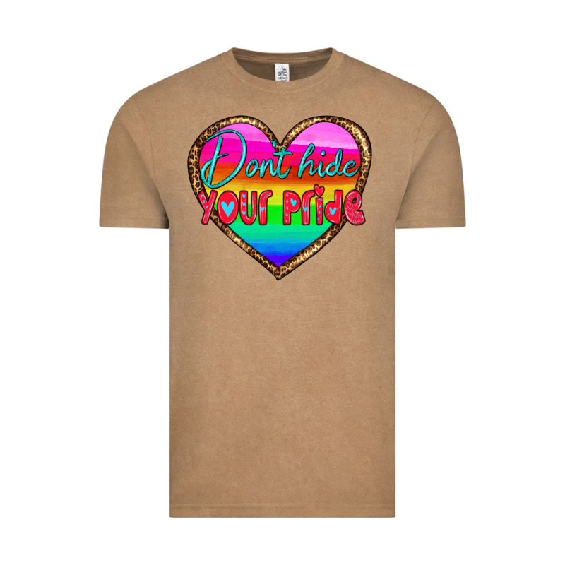 Dont Hide Your Pride Vintage Tee by HRA Design Shop | Teevron
