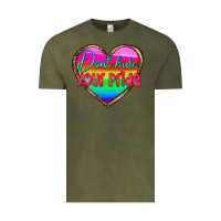 Vintage Olive dont hide your pride Vintage Tee - HRA Design Shop