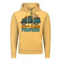 Vintage Mustard farm fresh pumpkins truck Vintage Hoodie - RanaPortraitStore