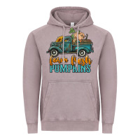 Vintage Zinc farm fresh pumpkins truck Vintage Hoodie - RanaPortraitStore