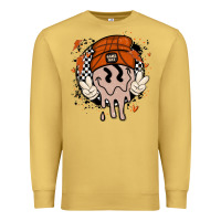 Antique Gold basketball game day Premium Sweatshirt - MaliasSmallBusiness