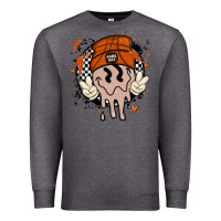 Charcoal Heather basketball game day Premium Sweatshirt - MaliasSmallBusiness
