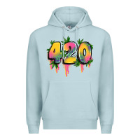 Blue Mist 420 cannabis Premium Hoodie - Artiststas