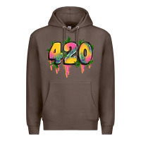 Coffee 420 cannabis Premium Hoodie - Artiststas