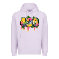 Lilac 420 cannabis Premium Hoodie - Artiststas