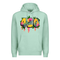 Seafoam 420 cannabis Premium Hoodie - Artiststas