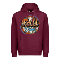 Burgundy fall vibes Premium Hoodie - AdoDesignShop