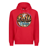 Red fall vibes Premium Hoodie - AdoDesignShop