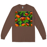 Chestnut halloween pumpkin tumbler Long Sleeve Tee - BundleAndBundleShop