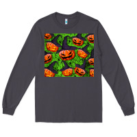 Smoke halloween pumpkin tumbler Long Sleeve Tee - BundleAndBundleShop