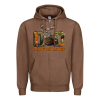 Chestnut Western Dad The Great Deer Hunter Zipper Hoodie - LillyAllenDesigns