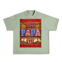 Oil Green best papa ever air freshener Urban Heavy Tee - HRA Design Shop
