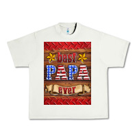 Pistachio best papa ever air freshener Urban Heavy Tee - HRA Design Shop