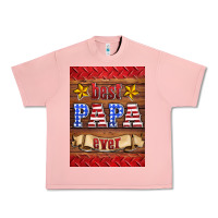 Salmon best papa ever air freshener Urban Heavy Tee - HRA Design Shop