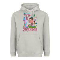 Moon Dust my 1 st birthday with little cute cow Heavyweight Hoodie - NancyCooperArtShop