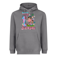 Storm my 1 st birthday with little cute cow Heavyweight Hoodie - NancyCooperArtShop