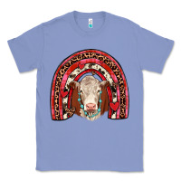 Colony Blue valentines hereford rainbow Classic Tee - JahusDesignShop