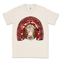 Natural valentines hereford rainbow Classic Tee - JahusDesignShop