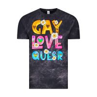 Cloud Black gay love queer Vintage Tee - HRA Design Shop