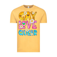 Vintage Mustard gay love queer Vintage Tee - HRA Design Shop