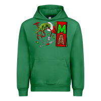 Emerald Christmas Character Nurse Urban Hoodie - NancyCooperArtShop