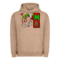 Pigment Burro Christmas Character Nurse Urban Hoodie - NancyCooperArtShop