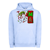 Pigment Grape Ice Christmas Character Nurse Urban Hoodie - NancyCooperArtShop